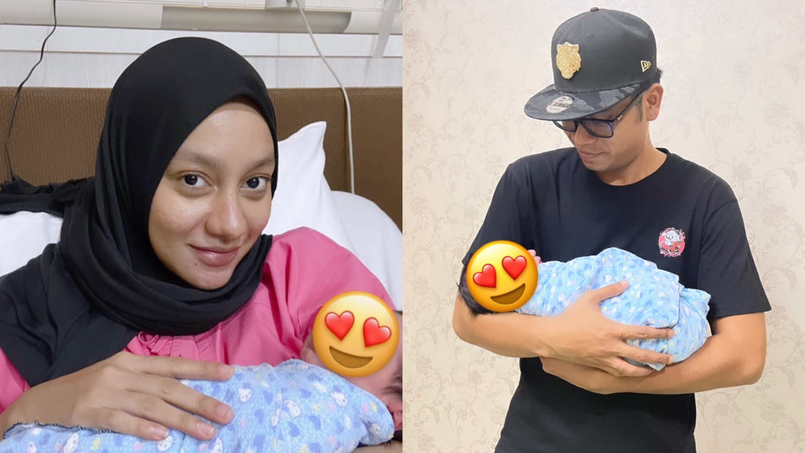 Tahniah Isteri Selamat Melahirkan Usop Timang Cahaya Mata Sulung Ini